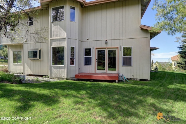 16059 Hidden Creek Ln, Anchorage, AK 99516 - back of house featuring a yard
