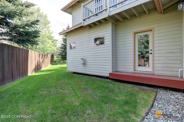 16059 Hidden Creek Ln, Anchorage, AK 99516 - view of yard featuring a deck