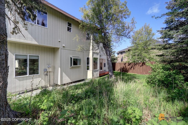 16059 Hidden Creek Ln, Anchorage, AK 99516 - view of rear view of property
