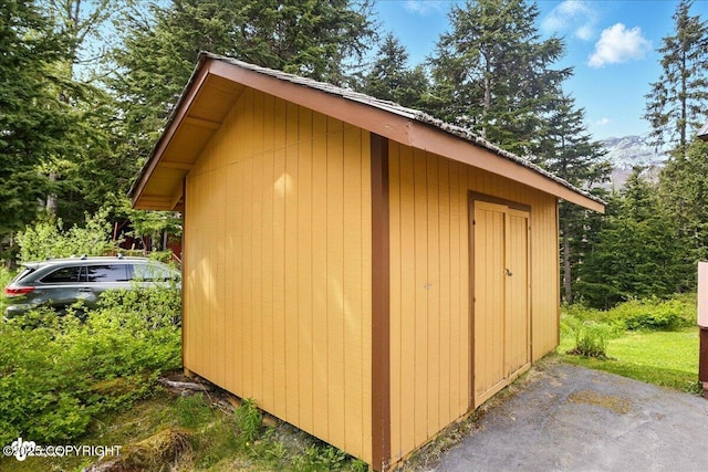 142 Vail Cir, Girdwood, AK 99587 - view of shed