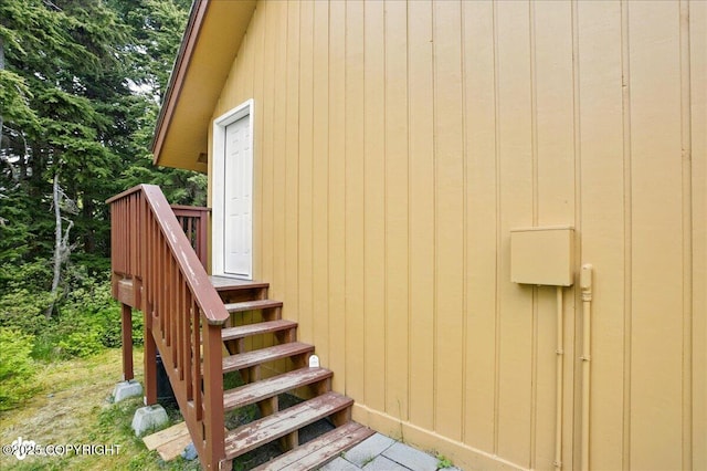 142 Vail Cir, Girdwood, AK 99587 - view of stairs