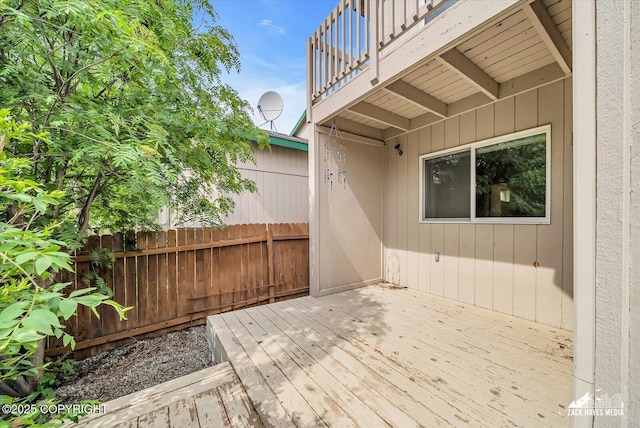 268 Dailey Ave, Anchorage, AK 99515 - view of wooden deck