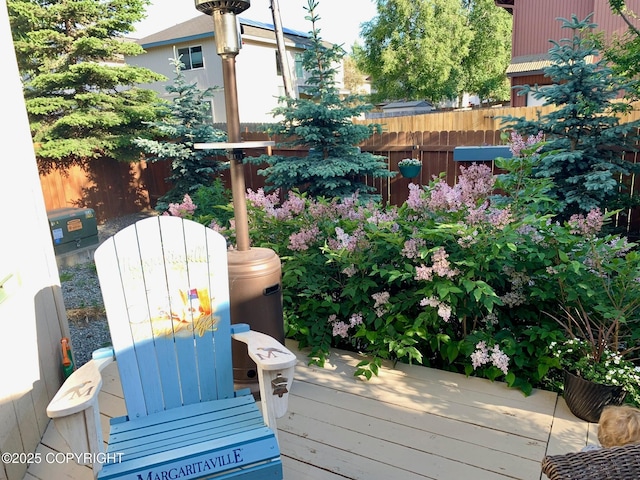 268 Dailey Ave, Anchorage, AK 99515 - view of wooden terrace
