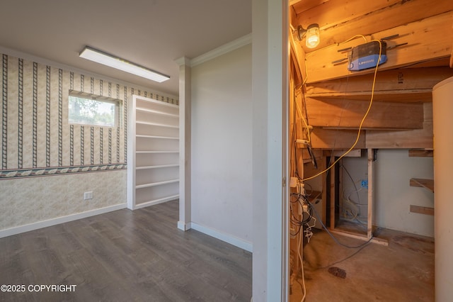 1855 Mission Rd, Homer, AK 99603 - interior space with crown molding and wood finished floors