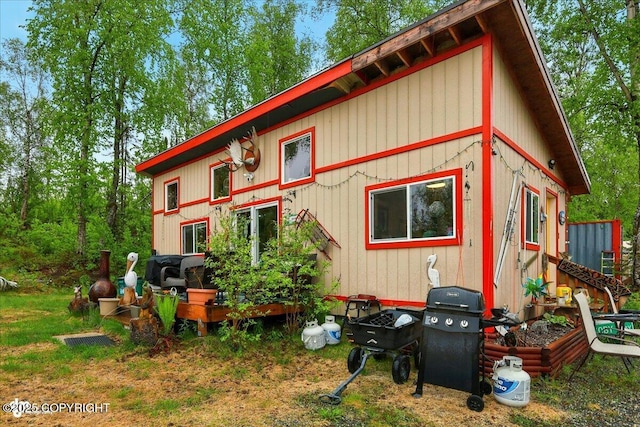 9637 N Buckingham Palace Rd, Willow, AK 99688 - view of rear view of house