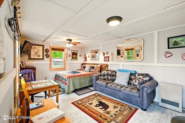 9637 N Buckingham Palace Rd, Willow, AK 99688 - bedroom with wood finished floors