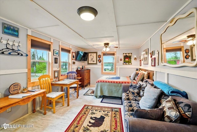 9637 N Buckingham Palace Rd, Willow, AK 99688 - bedroom featuring wood finished floors