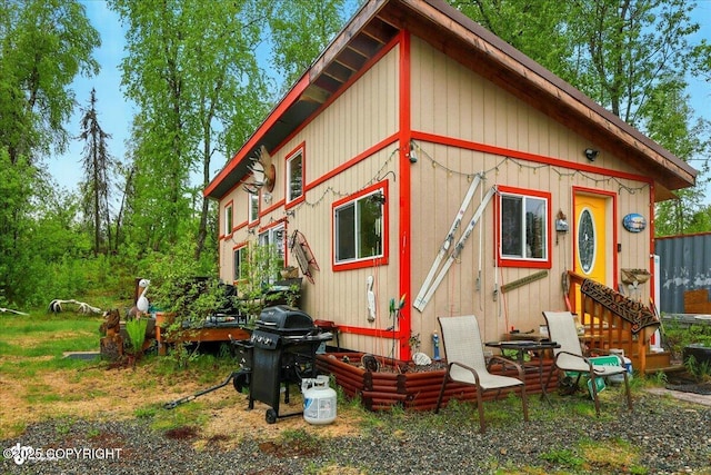 9637 N Buckingham Palace Rd, Willow, AK 99688 - view of rear view of property