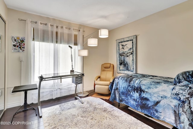 333 M St # 402, Anchorage, AK 99501 - bedroom with wood finished floors