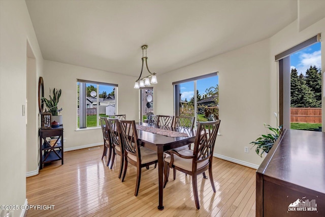 10201 Sextant Cir, Anchorage, AK 99515 - dining room featuring light wood-type flooring and baseboards