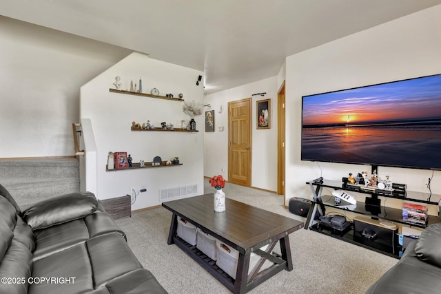 4160 Crannog St, Anchorage, AK 99502 - carpeted living room featuring baseboards