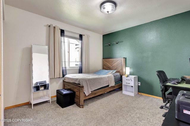 4160 Crannog St, Anchorage, AK 99502 - bedroom with carpet flooring, a desk, and baseboards