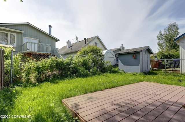 4160 Crannog St, Anchorage, AK 99502 - view of deck