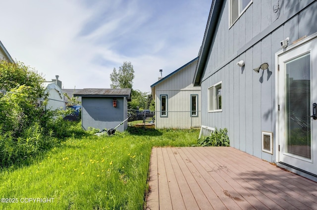 4160 Crannog St, Anchorage, AK 99502 - view of deck