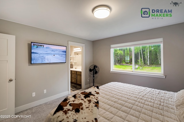 4124 N Coronado St, Wasilla, AK 99623 - bedroom with carpet and ensuite bathroom