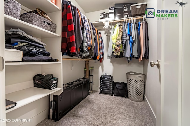 4124 N Coronado St, Wasilla, AK 99623 - walk in closet featuring carpet