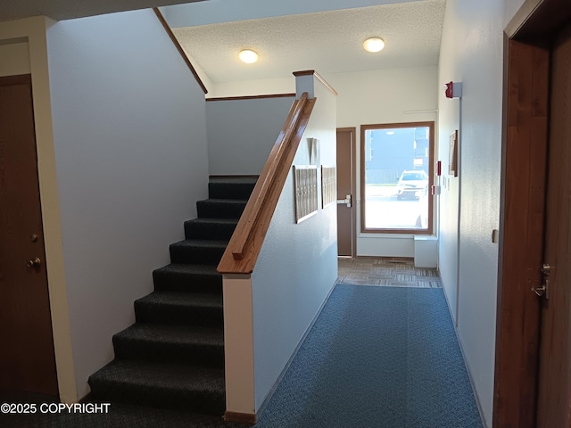 2100 Minerva Way # A6, Anchorage, AK 99515 - staircase featuring carpet floors