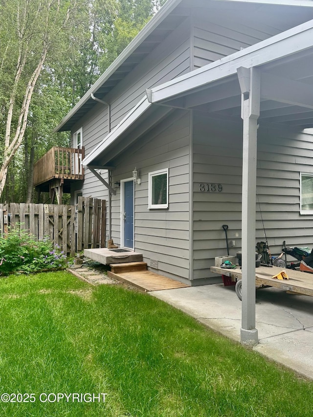 3139 Rosella St # G, Anchorage, AK 99504 - view of side of property