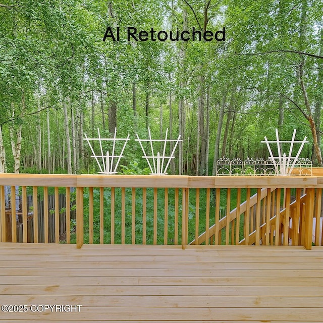 3139 Rosella St # G, Anchorage, AK 99504 - view of wooden terrace