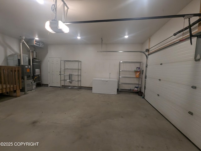 7324 Zurich St, Anchorage, AK 99507 - garage with a garage door opener