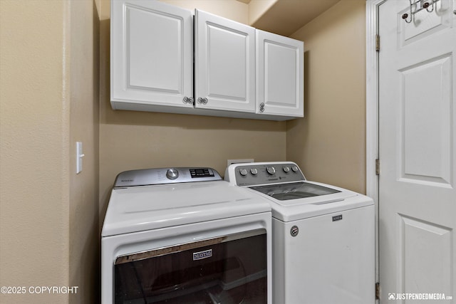 2353 Maritime Loop, Anchorage, AK 99515 - laundry room with washer and dryer and cabinet space