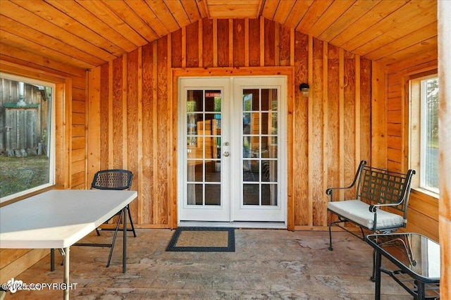 13364 Sterling Hwy, Ninilchik, AK 99639 - property entrance featuring french doors and a patio area