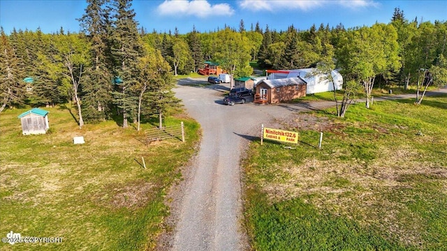 13364 Sterling Hwy, Ninilchik, AK 99639 - view of subject property with a heavily wooded area