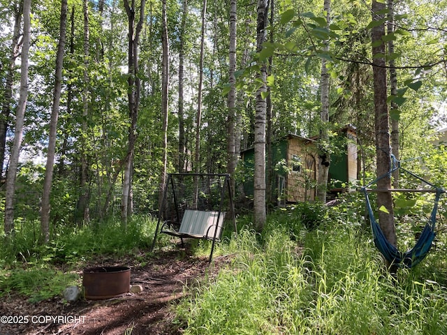 22909 Green Garden Dr, Chugiak, AK 99567 - view of yard
