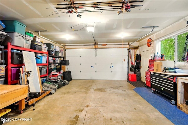 2700 S Hatcher Pass St, Wasilla, AK 99623 - garage with a workshop area