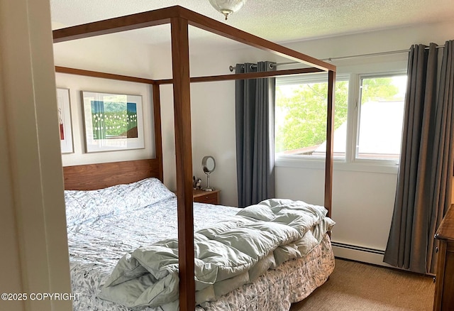 7700 E 32nd Ave, Anchorage, AK 99504 - bedroom with carpet and baseboard heating