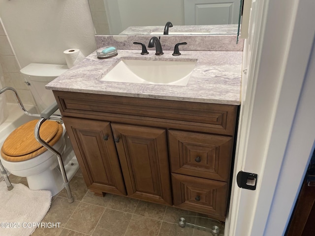 7700 E 32nd Ave, Anchorage, AK 99504 - bathroom featuring toilet and vanity