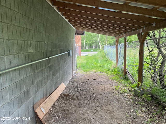 7700 E 32nd Ave, Anchorage, AK 99504 - view of yard with a carport