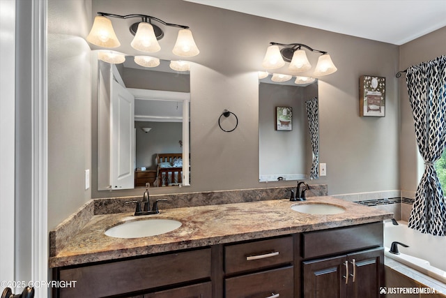542 S Tender Arctic Dr, Palmer, AK 99645 - full bath featuring double vanity
