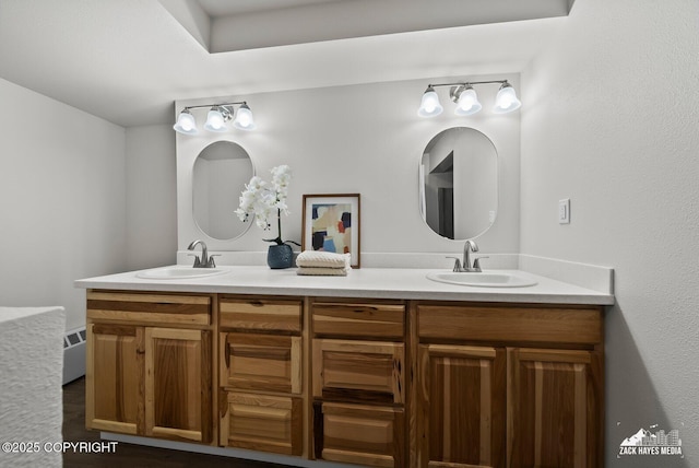 2105 W 47th Ave, Anchorage, AK 99517 - full bathroom featuring double vanity