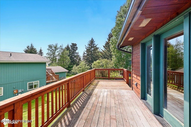 4085 Calhoun St, Homer, AK 99603 - view of deck