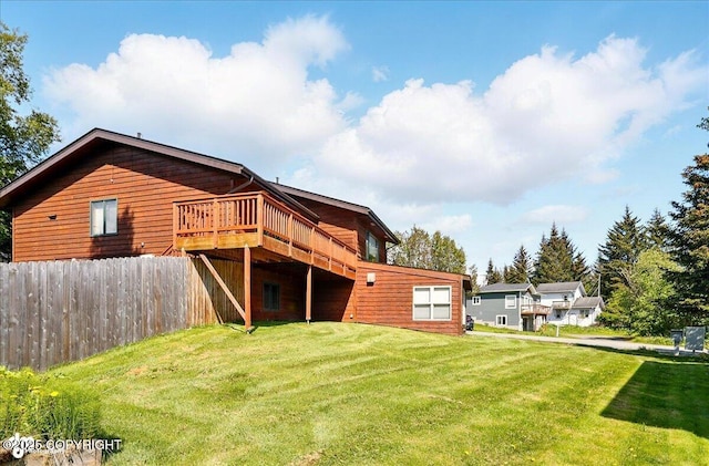4085 Calhoun St, Homer, AK 99603 - back of house featuring a deck