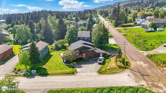 4085 Calhoun St, Homer, AK 99603 - aerial view of residential area with a heavily wooded area