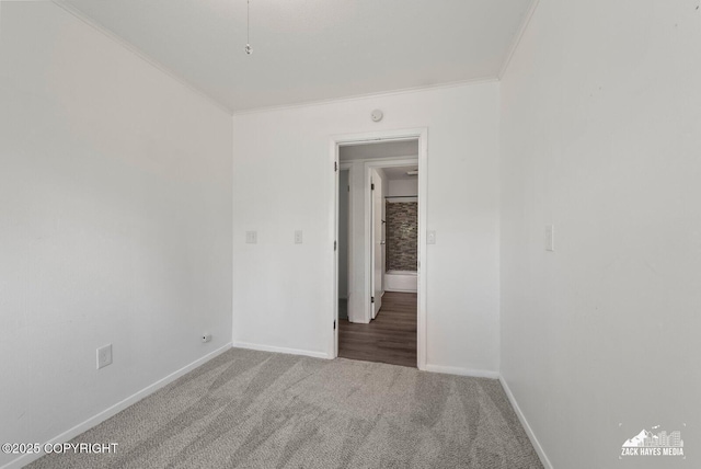 20213 David Ave, Eagle River, AK 99577 - carpeted empty room featuring ornamental molding and a smoke detector