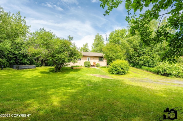 5275 E Birch Dr, Wasilla, AK 99654 - view of grassy yard