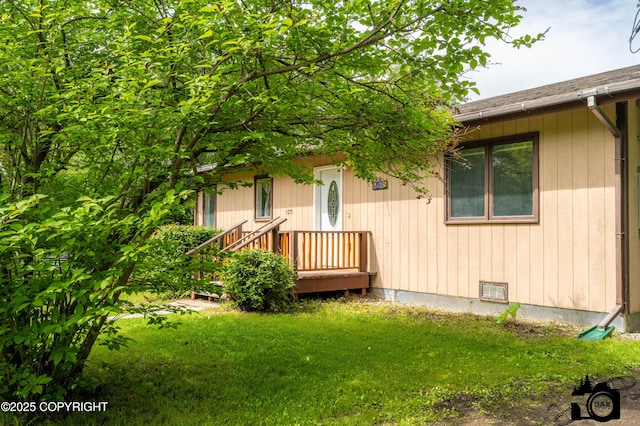 5275 E Birch Dr, Wasilla, AK 99654 - view of side of property featuring a lawn
