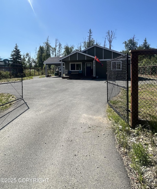 9074 W John St, Wasilla, AK 99654 - view of front of property with driveway