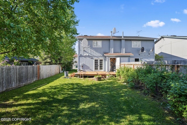 1100 Fred Cir, Anchorage, AK 99515 - back of house with a deck