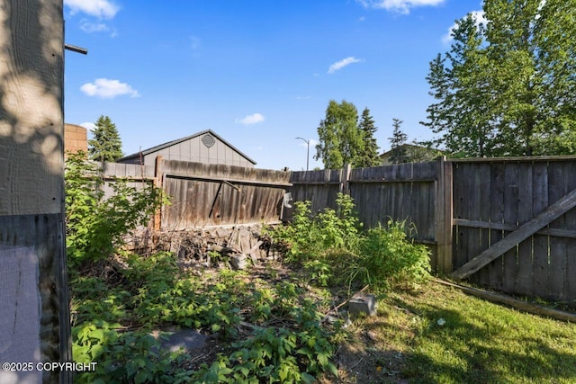1100 Fred Cir, Anchorage, AK 99515 - view of fenced backyard
