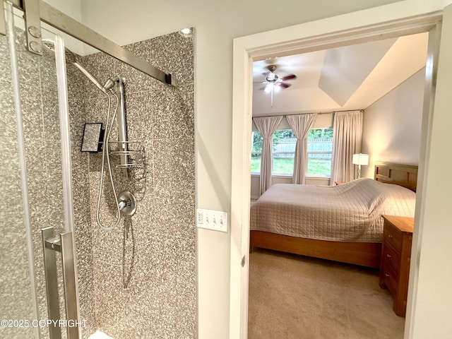 14740 Maxwell Pl, Anchorage, AK 99516 - carpeted bedroom with a tray ceiling