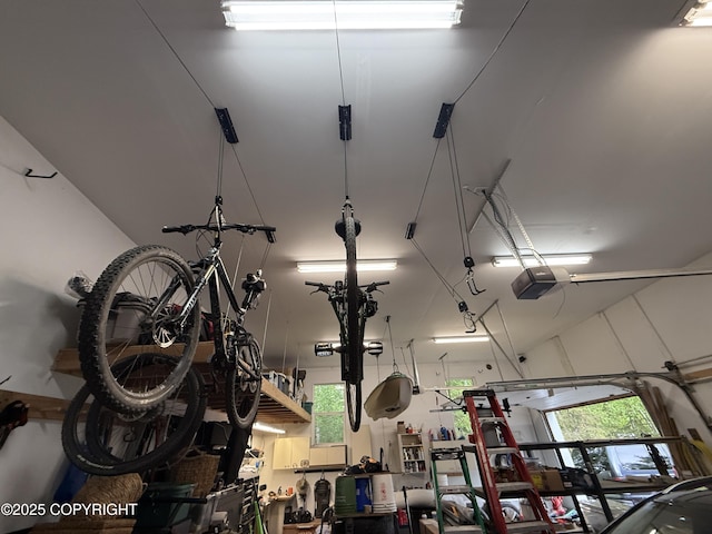 14740 Maxwell Pl, Anchorage, AK 99516 - garage view of a garage door opener