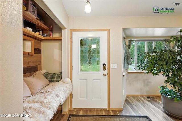 8520 E Gold Bullion Blvd, Palmer, AK 99645 - entrance foyer with wood finished floors