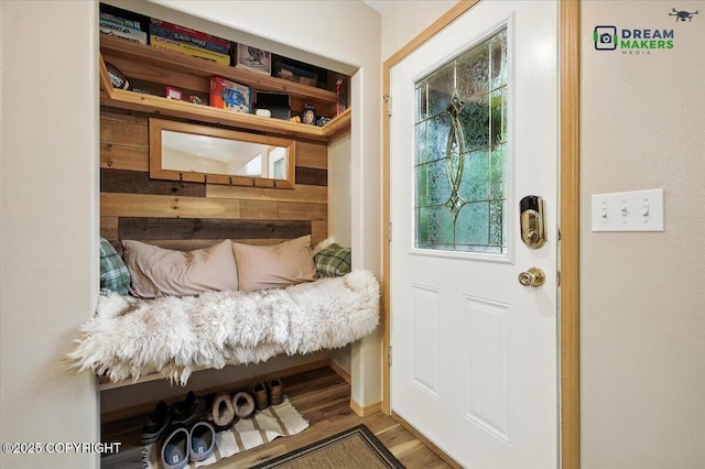 8520 E Gold Bullion Blvd, Palmer, AK 99645 - mudroom with wood finished floors