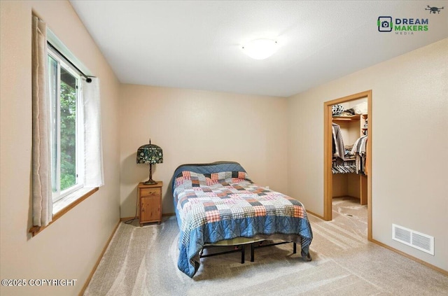 8520 E Gold Bullion Blvd, Palmer, AK 99645 - bedroom with light carpet and a spacious closet