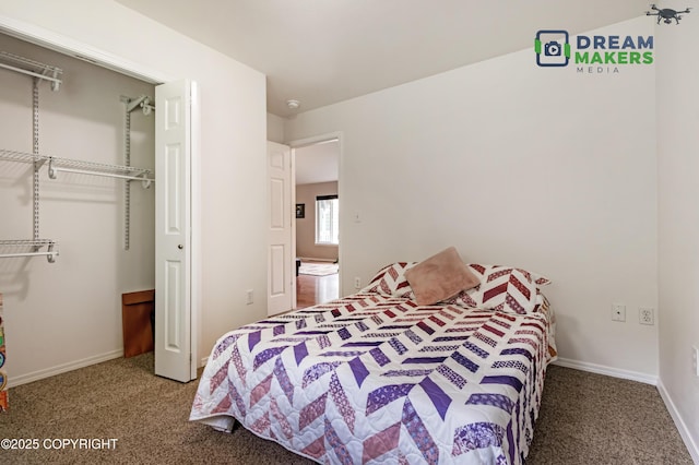 3111 N Intuition Dr, Wasilla, AK 99654 - bedroom featuring carpet flooring and a closet
