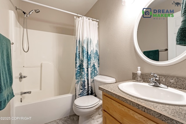 3111 N Intuition Dr, Wasilla, AK 99654 - bathroom with vanity and shower / bathtub combination with curtain